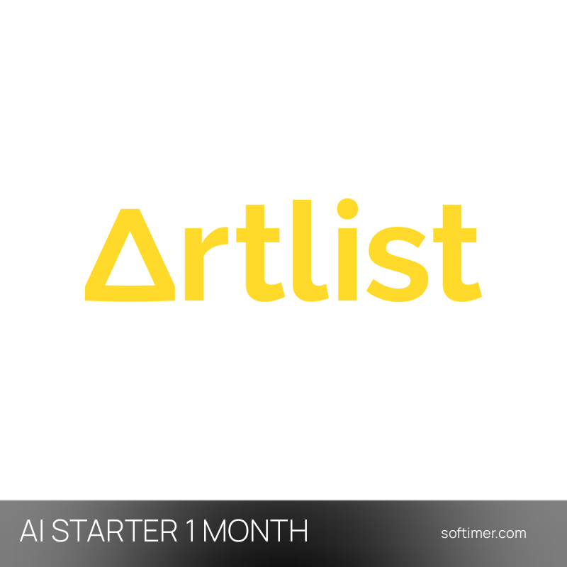 Artlist AI Starter 16500 Credits - 1 Monat - ACCOUNT