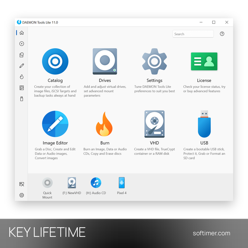 DAEMON Tools Lite All Inclusive - Лицензионный ключ - Бессрочно - Mac