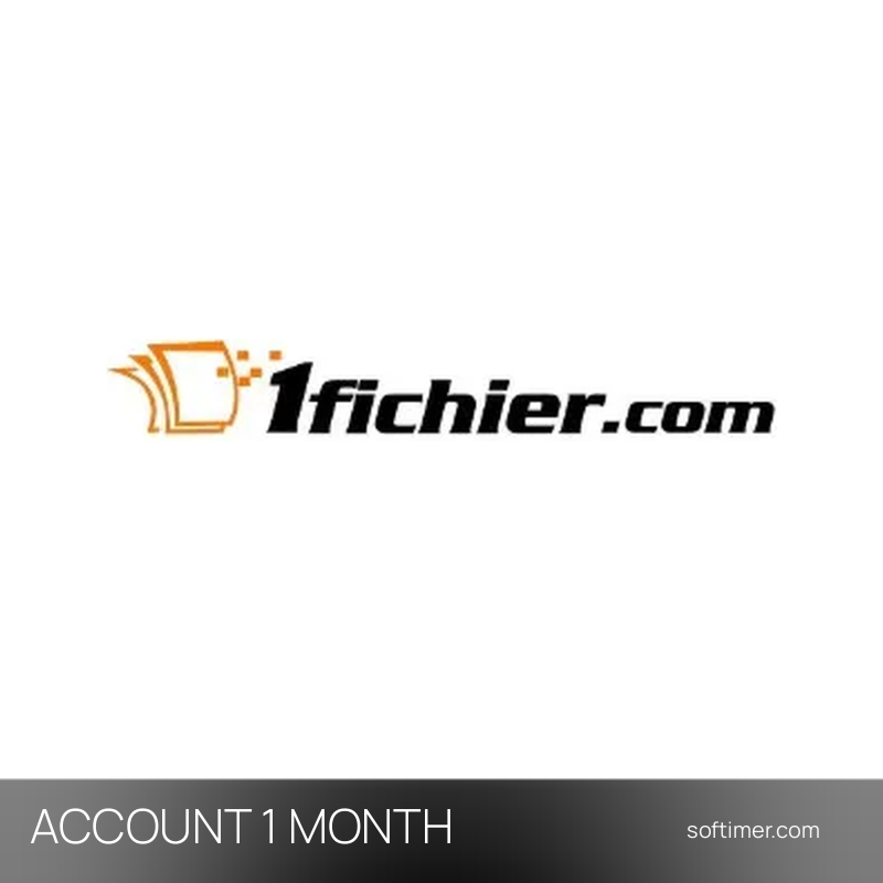 1fichier Premium - 1 Month - ACCOUNT