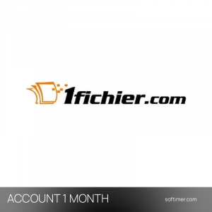1fichier Premium - 1 Monat - ACCOUNT