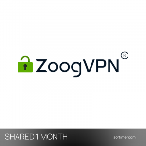 ZoogVPN Premium - 1 месяц - Общий ACCOUNT