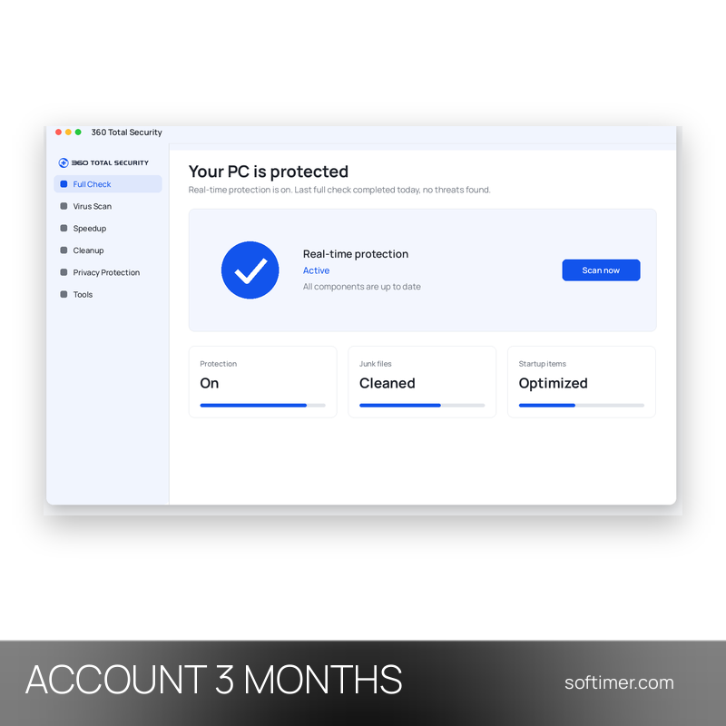 360 Total Security Premium - 3 Monate - ACCOUNT