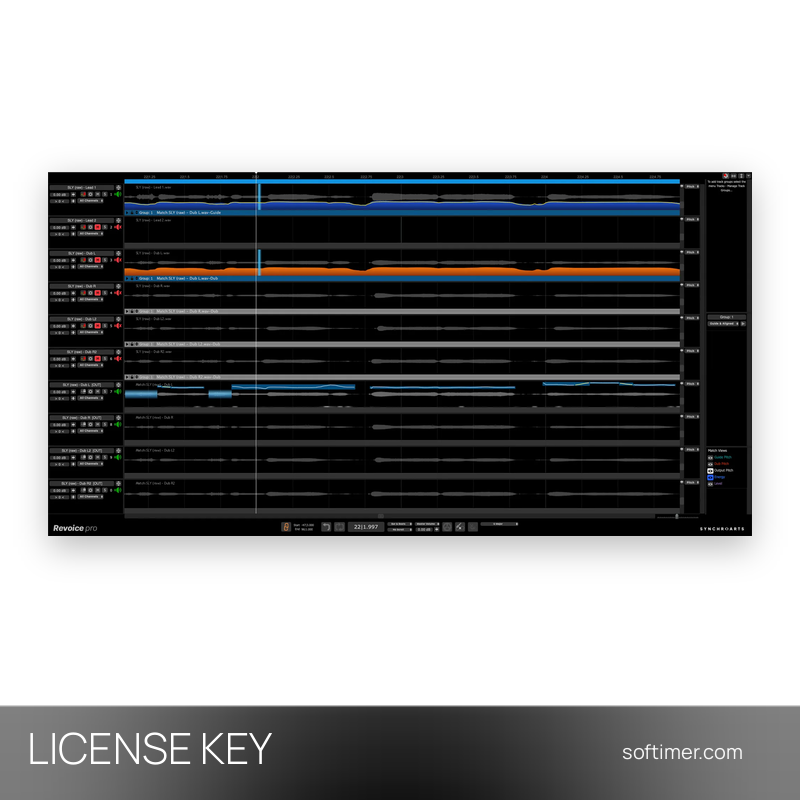 Synchro Arts Revoice Pro 5 - CHIAVE di licenza - Mac / Windows