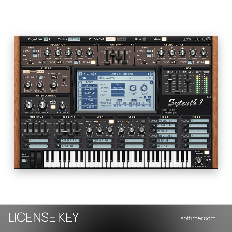 LennarDigital Sylenth1 - License KEY - Mac / Windows