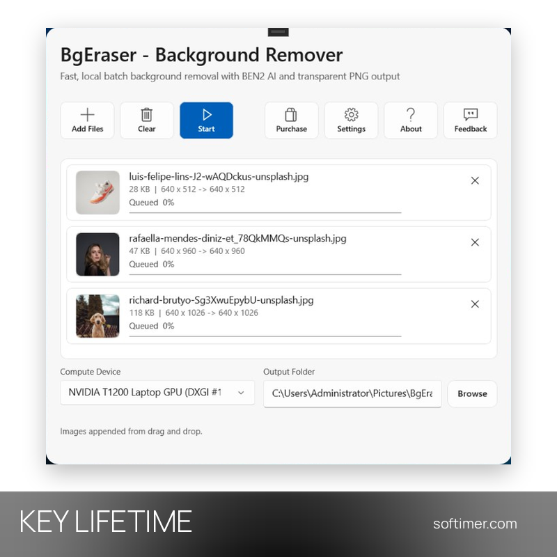 BgEraser Pro - CHIAVE di licenza - A vita - Windows