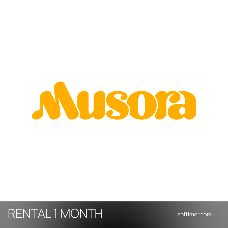 Musora - 1 Monat - Miet-ACCOUNT