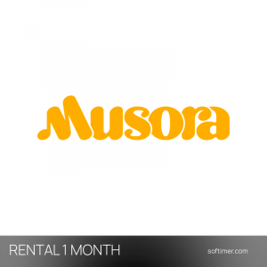 Musora - 1 Monat - Miet-ACCOUNT