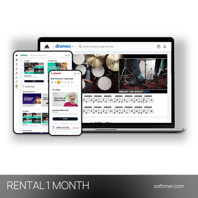 Musora - 1 Month - Rental ACCOUNT