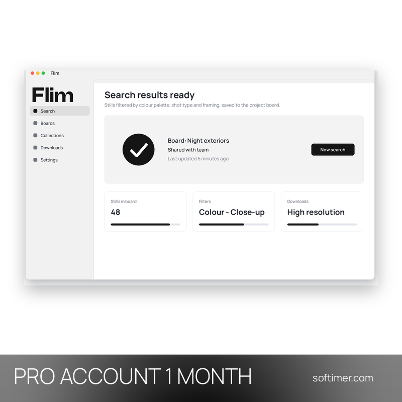 Flim AI Pro - 1 mois - ACCOUNT