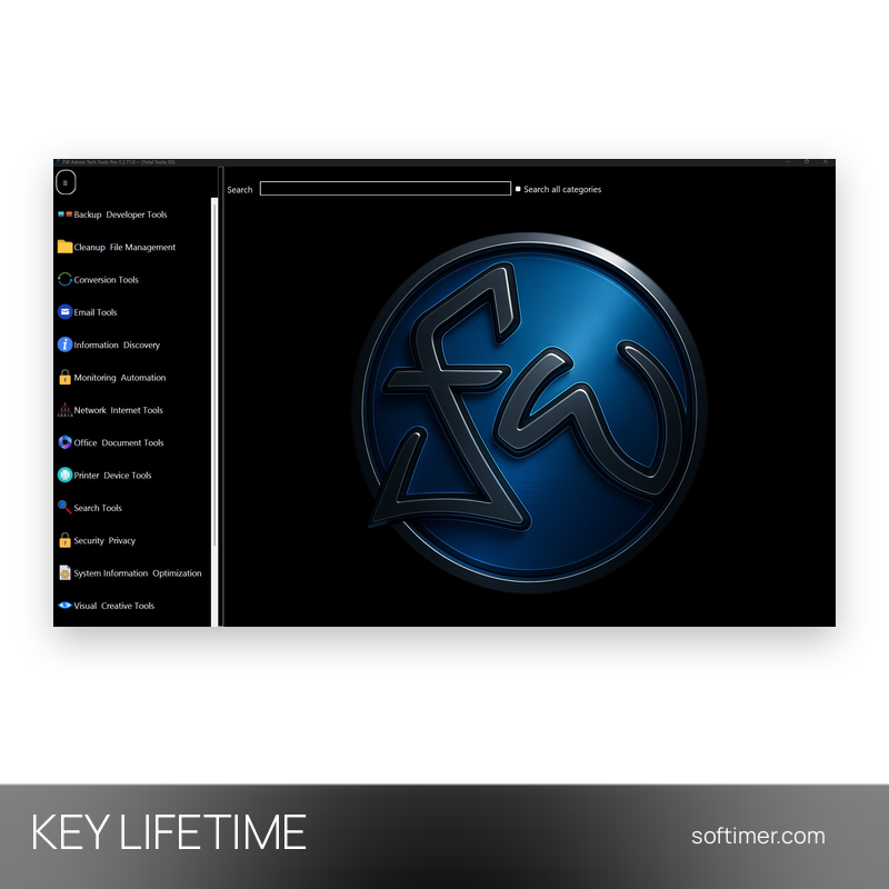 FW Admin Tech Tools Pro - CLÉ de licence - À vie - Windows