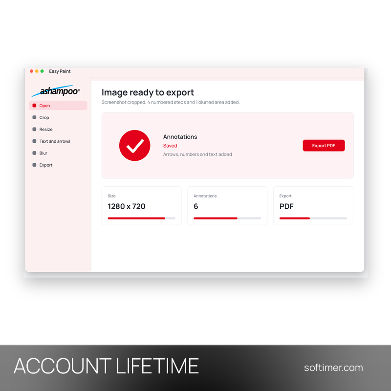 Ashampoo Easy Paint - Lifetime - ACCOUNT