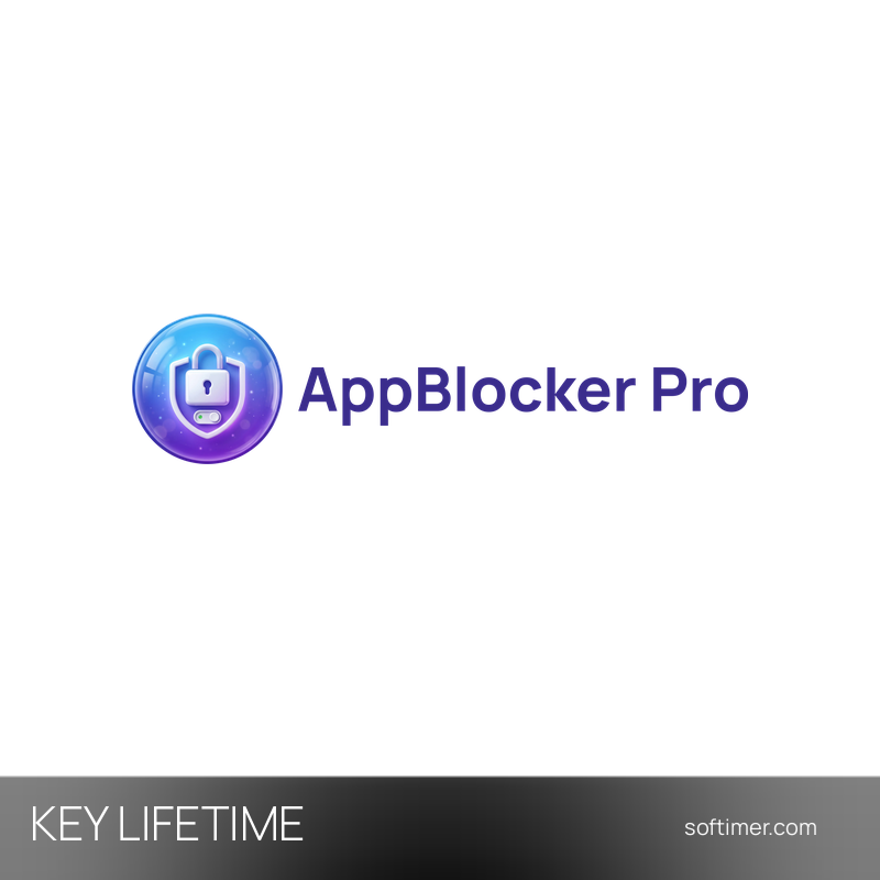 AppBlocker Pro - CHIAVE di licenza - A vita - Windows