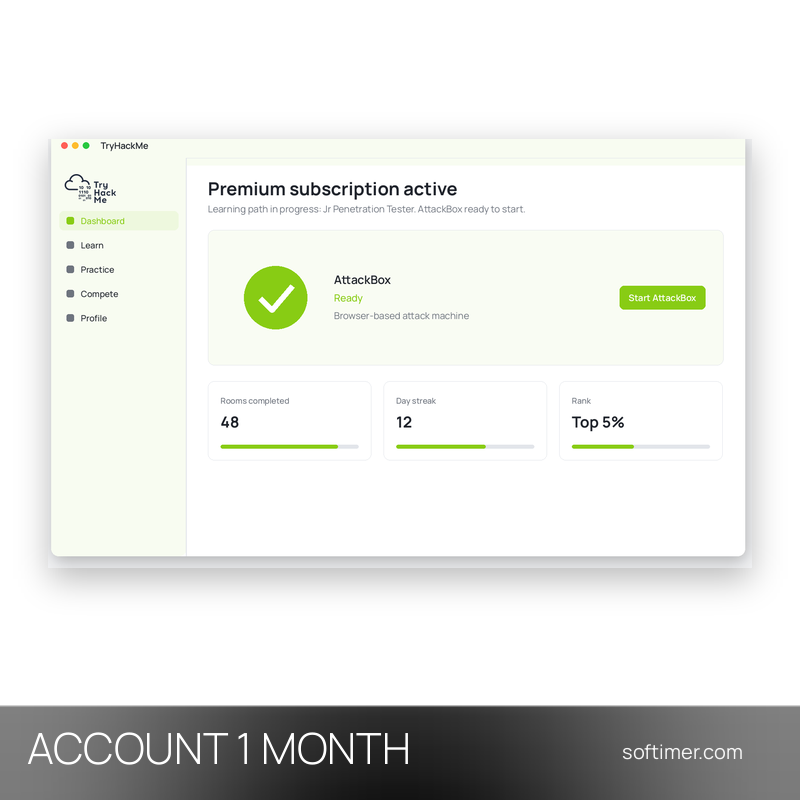 TryHackMe Max - 1 месяц - ACCOUNT