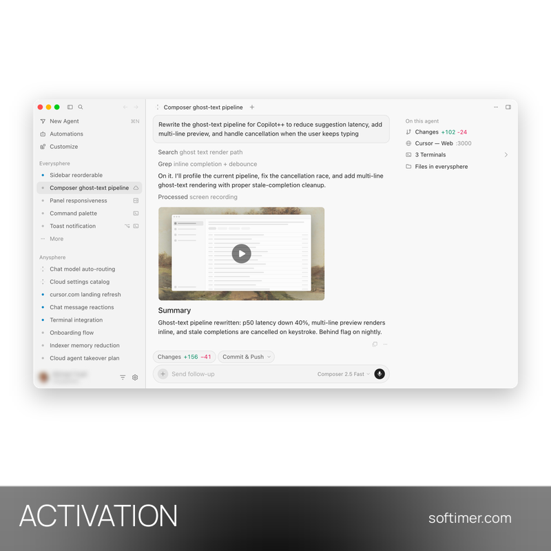 Cursor Pro+ - AKTIVIERUNG auf Ihrem Konto 1 Monat - Windows / Mac / Linux