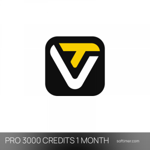 Tripo AI 3D Pro (3000 crediti) - 1 mese - ACCOUNT